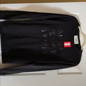 Spanx sweatshirt “Failure is Not Trying”